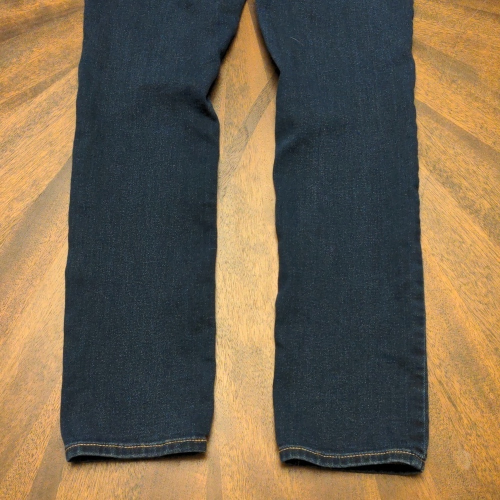 Old Navy Girls Skinny Jeans Size 10-12 Regular Dark Wash Pull-On Jeggings - Picture 10 of 12